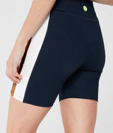 Leggings ciclista parche neon